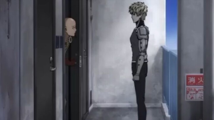 one punch man genos mendatangi kantor