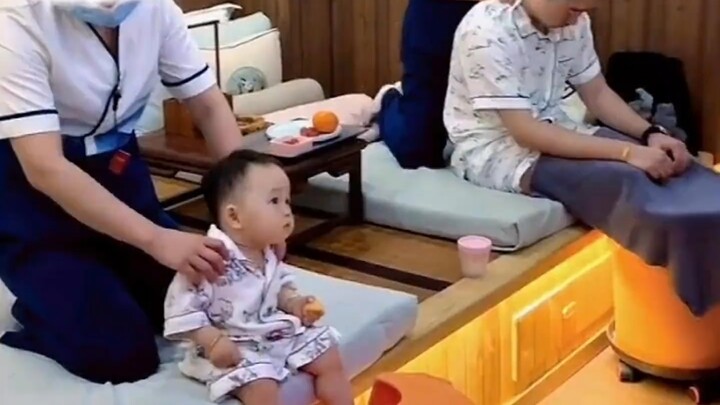 As long as Dad can survive while taking care of the kid, that’s enough—only a real dad would pull so