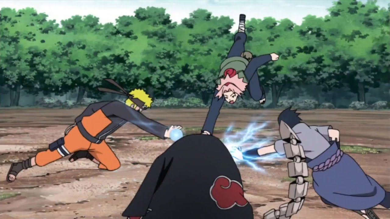 Сакура против наруто. Naruto Ultimate Ninja Impact Sakura vs Sasori.