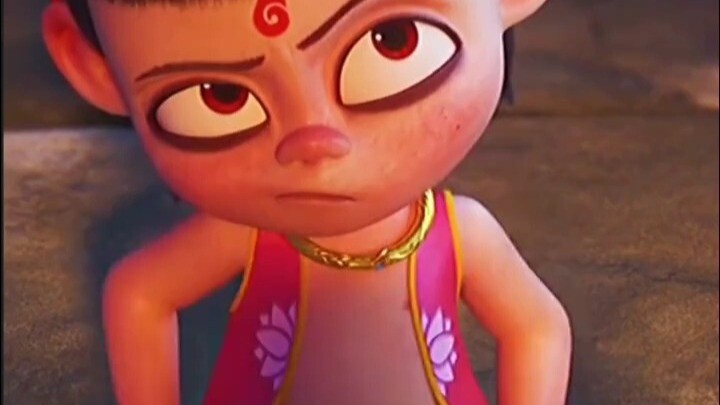Nezha: What is Ao Bing doing in my house so late?