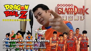 DRAGONBALL Z + SLAMDUNK Opening - DENIN SY (JaPinoy Version)