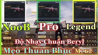 [PUBG Mobile] Độ Nhạy & Tay Cầm Chuẩn Giúp Bạn Trở Thành Best Beryl - M762 | NhâmHN TV