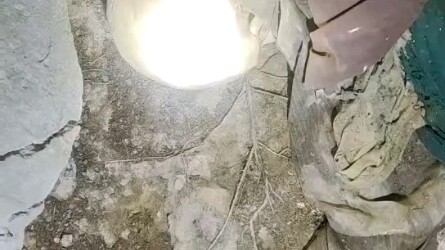 Encountering Skeletons in a Treasure-Hunting Cave