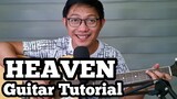 HEAVEN | Guitar Tutorial for Beginners