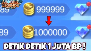 DETIK DETIK 1 JUTA BATTLE POINT MOBILE LEGENDS