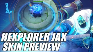 Wild Rift - Hexplorer Jax Skin Preview