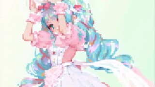 初音未来糖果像素摇