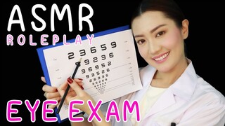 ASMR Thai ตรวจตา กับคุณหมอน้ำชา ASMR Eye Exam Doctor Roleplay