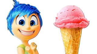 INSIDE OUT 2 CHARACTERS AND THEIR FAVORITE ICE CREAM