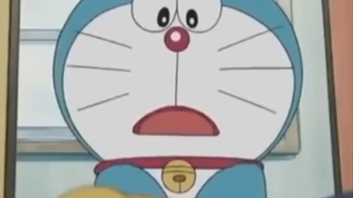 doraemon sangat terkejut