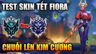 [LMHT Tốc Chiến] Test Trang Phục Fiora Nguyệt Thú Trận Chuỗi Lên Kim Cương