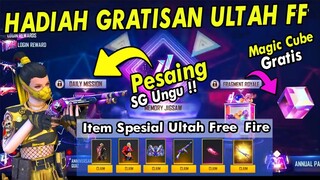 BOCORAN FF !! DERETAN HADIAH ITEM GRATISAN EVENT ULANG TAHUN FREE FIRE KE-4 - FREE FIRE UPDATE 2021