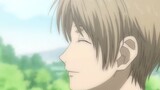 The little demons are very grateful to Natsume, and when he didn't find out, they left the food at t