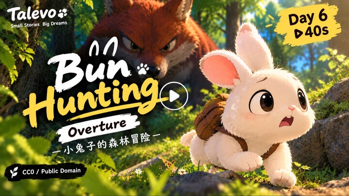 【Talevo】Bun Hunting | Day 6 | 小兔子的森林冒险 | 40s
