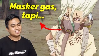 Yang salah di anime Dr Stone! Pembahasan sains episode 10-13