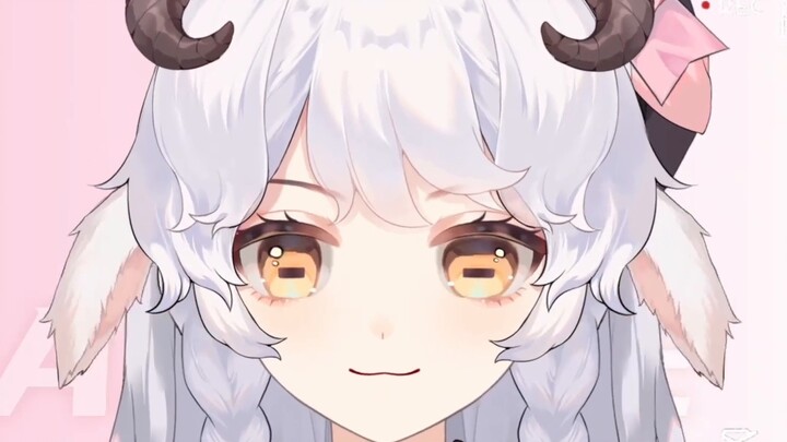 【Tampilan model Live2D】Telinga fleksibel, tapi domba