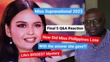 Miss Supranational 2023 Final Question and Answer Reaction Miss Philippines Pauline Amelinckx