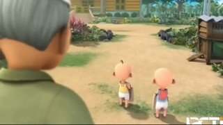 Upin & Ipin Musim 18 - Balap Pelepah Kelapa - Upin Ipin Terbaru 2025