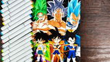 Goku, Vegeta and Broly - Dragon Ball Super: Broly Special - Anime Drawing