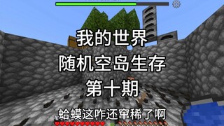 [มายคราฟ] การเอาชีวิตรอดบนเกาะลอยฟ้าแบบสุ่ม ตอนที่สิบ กองทัพกบ