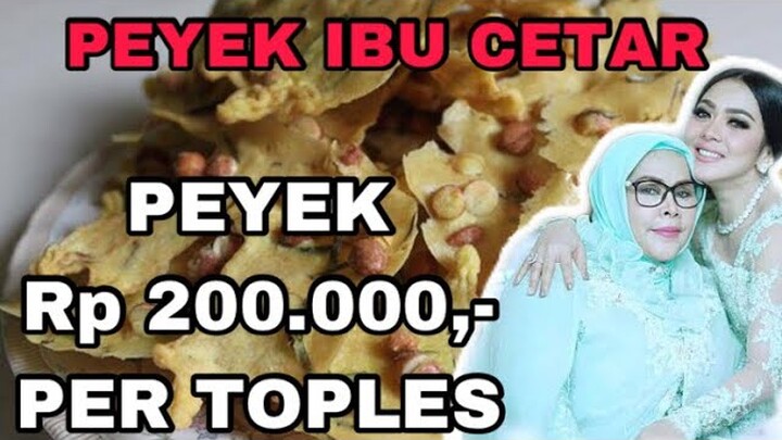 BELI PEYEK SAMPE RP 400.000!! PEYEK IBU CETAR REVIEW.. IBU-NYA SYAHRINI