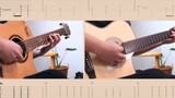 [Classic fingerstyle guitar] "Pirates of the Caribbean" OST "He's a pirate" | Guitar self-study | Gu