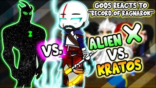 Gods React to "Kratos VS. Alien X" |Record of Ragnarok| || Gacha Club ||