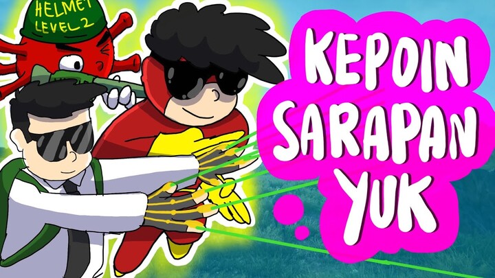 SARAPAN Bisa membuat Kamu Jadi SUPERHERO Loh 🇲🇨 Penasaran  Manfaat SARAPAN ? 😊 - Kartun Indonesia