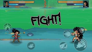 Legend Warriors: DBZ Caulifla vs Raditz
