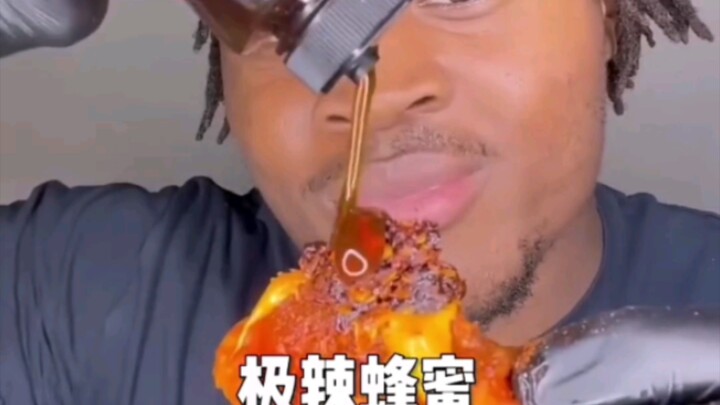 Menantang madu super pedas!!