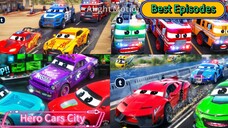 Hero Cars City Best Compilation (Episode 03)