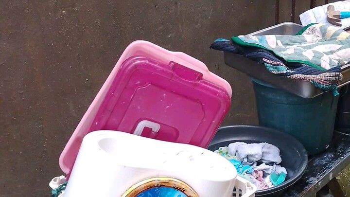 cleaning time