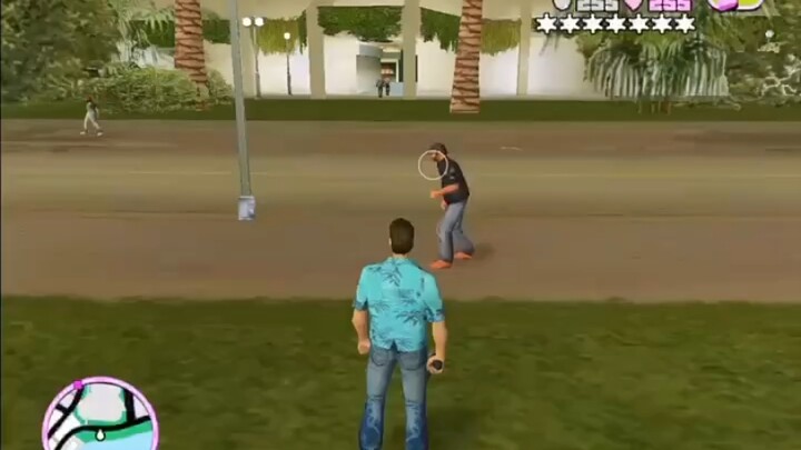 Old man pretending to be lame is so funny, hahahaha!
