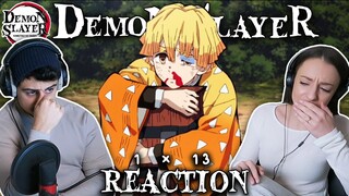 Demon Slayer 1x13 REACTION! | "Something More Important Than Life"