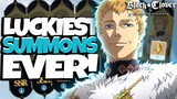 I AM THE F2P WIZARD KING! THE MOST INSANE 200 PULLS FOR FESTIVAL JULIUS! - Black Clover Mobile