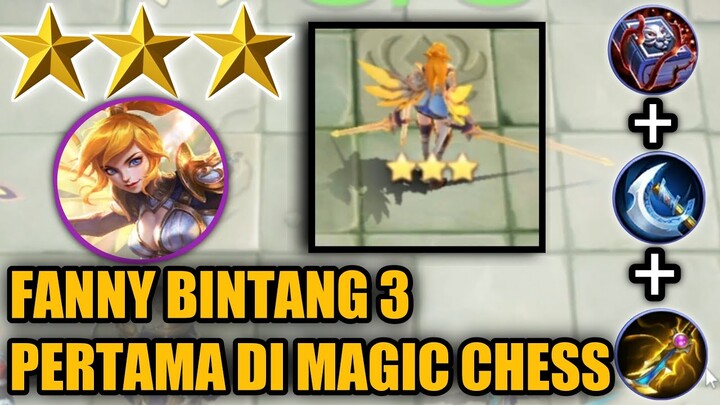 FANNY BINTANG 3 MAGIC CHESS. TERBANG SATU MAP PENUH, GESEK GESEK MUSUH TEWAS. GA ADA OBAT