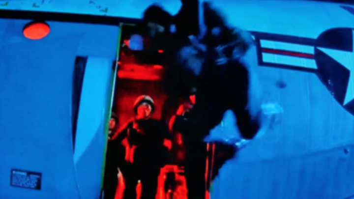 Remember, after you exit the plane, count to 20 before opening your parachute.