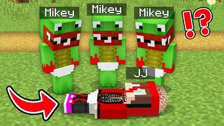 How Baby Mikey & JJ Shapeshift into MONSTERS and ATE JJ in Minecraft challenge (Maizen Mizen Mazien)