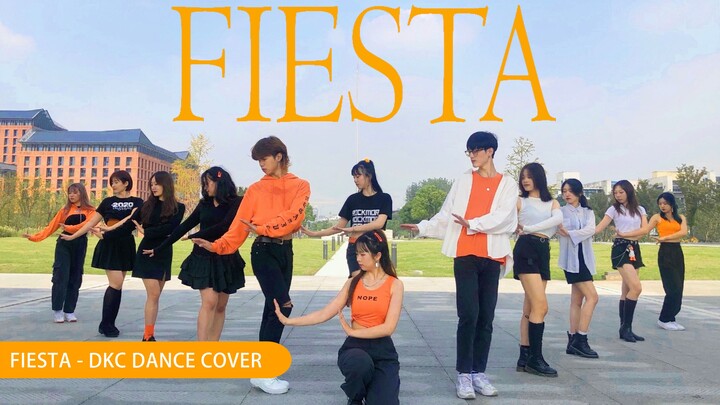 [Zhejiang University DFM Street Dance Club] IZONE - FIESTA Dance Cover By DK Crew | Aiwan's 2nd Debu