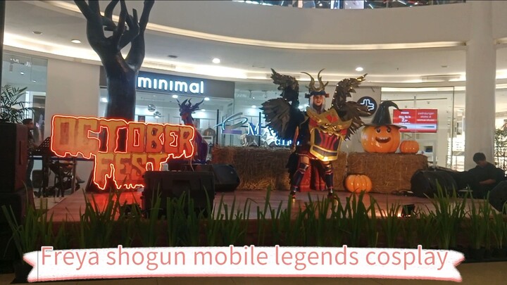 Freya shogun mobile legends cosplay
