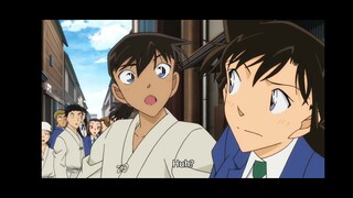 Shinichi gets jealous with Okita. #ran #shinichi