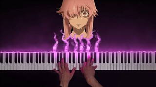 Mirai Nikki OST - Here With You (piano)