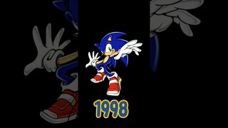 Evolución de @SonictheHedgehog de @SEGA_West #shorts #edit #evolution #sonic #sega