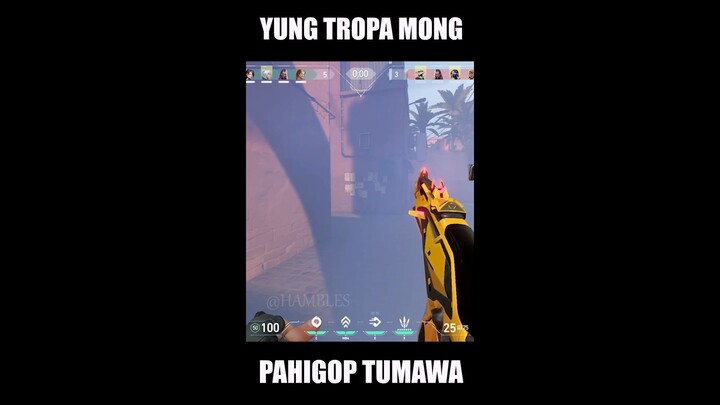 Yung tropa mong nakakahawa yung tawa.