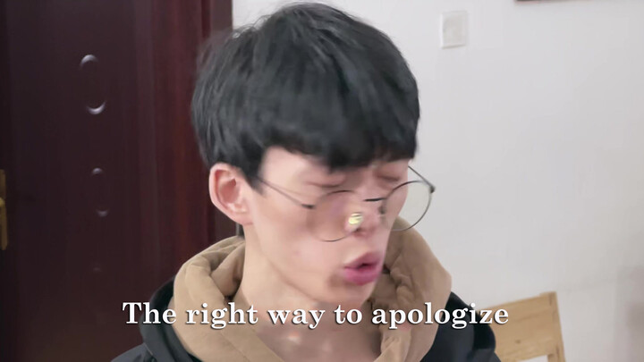 The Right Way to Apologize