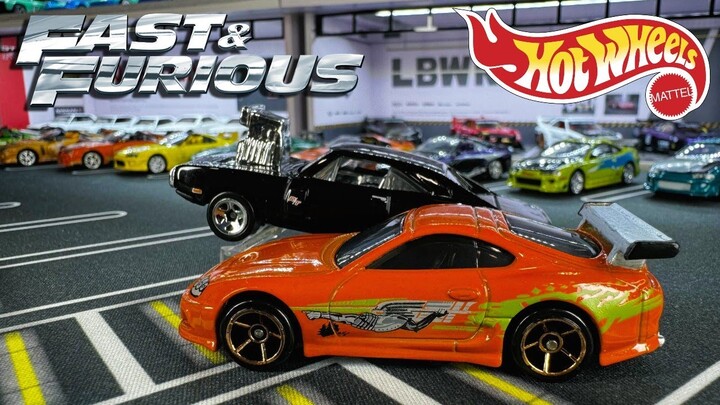 Hot Wheels Fast & Furious Custom Racers! Toyota Supra and Dodge Charger