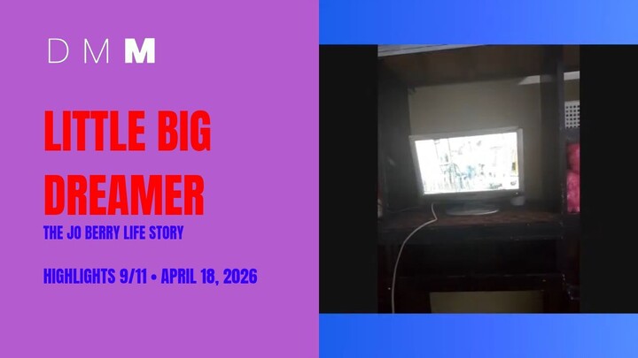 DMM: 2nd Gong Online - Little Big Dreamer: The Jo Berry Story • 18 April 2026 | HIGHLIGHTS 9/11