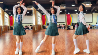นายอน TWICE ร้องเพลง "POP!" กับนักเรียนมัธยมต้น