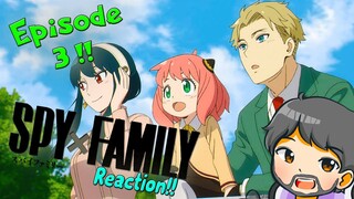 SEKARANG KELUARGANYA LENGKAP !! | Reaksi Spy X Family Episode 3 (Indonesia)