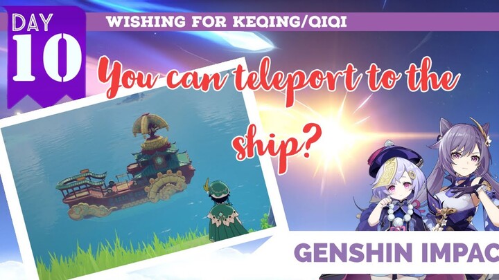 How to Fast Travel to the Pearl Galley? - Genshin Wish Chronicle: Day 10 | Genshin Impact